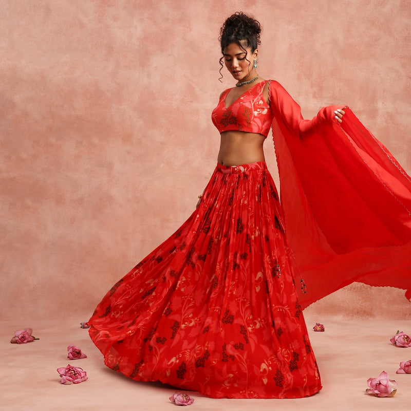 Red Light lehenga set